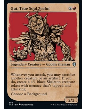 Magic: The Gathering Gut, True Soul Zealot (Showcase) (399) Near Mint Foil