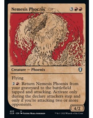 Magic: The Gathering Nemesis Phoenix (Showcase) (403) Near Mint