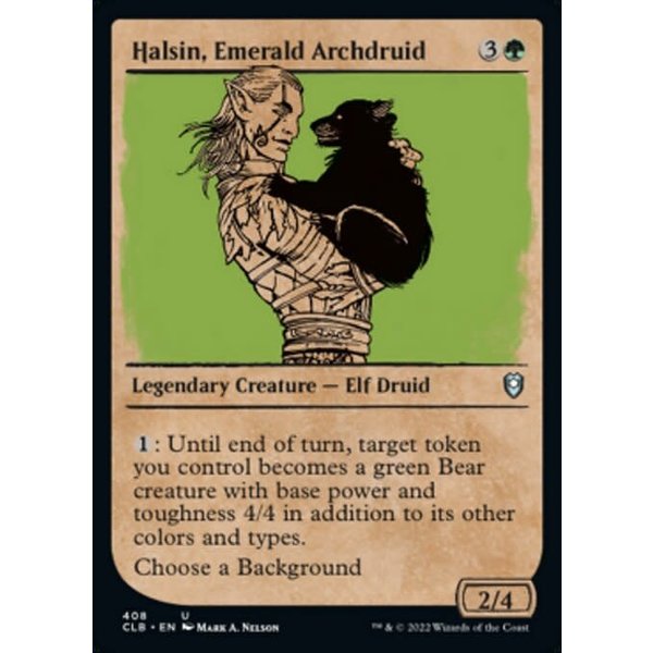 Magic: The Gathering Halsin, Emerald Archdruid (Showcase) (408) Near Mint