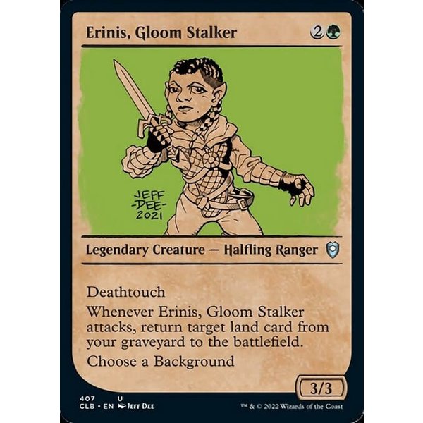 Magic: The Gathering Erinis, Gloom Stalker (Showcase) (407) Near Mint