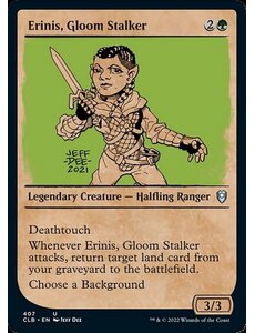 Magic: The Gathering Erinis, Gloom Stalker (Showcase) (407) Near Mint Foil