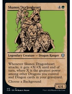 Magic: The Gathering Skanos Dragonheart (Showcase) (410) Near Mint