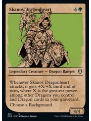 Magic: The Gathering Skanos Dragonheart (Showcase) (410) Near Mint Foil