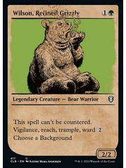 Magic: The Gathering Wilson, Refined Grizzly (Showcase) (411) Near Mint