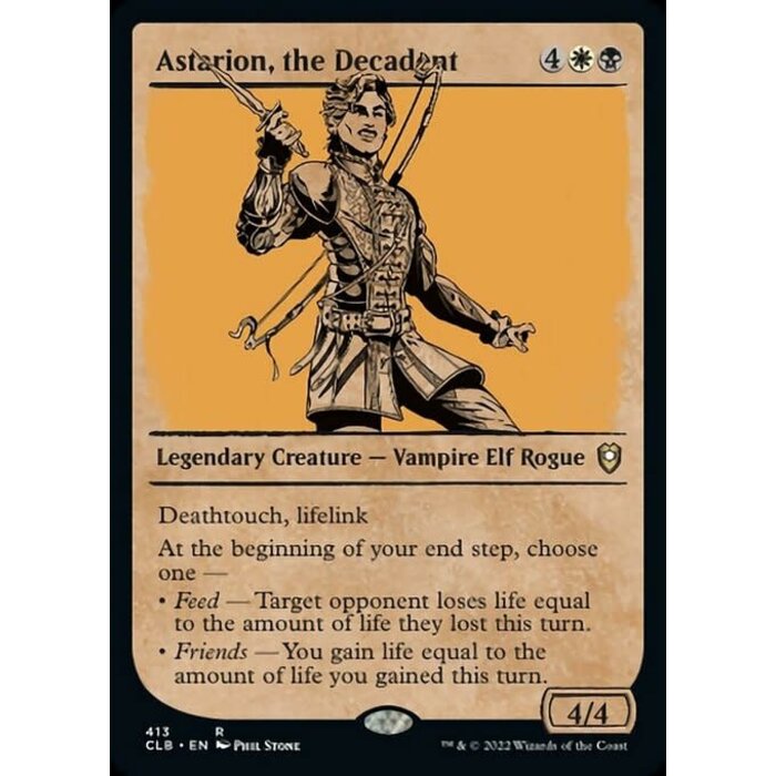 Magic: The Gathering Astarion, the Decadent (Showcase) (413) Near Mint