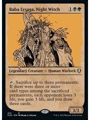 Magic: The Gathering Baba Lysaga, Night Witch (Showcase) (414) Near Mint Foil