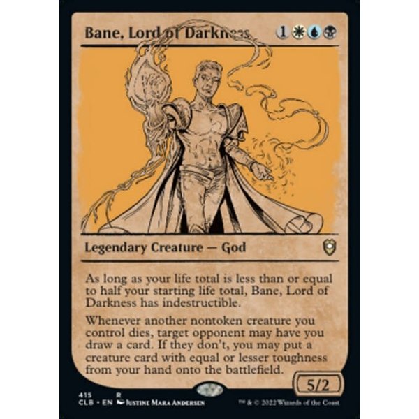 Magic: The Gathering Bane, Lord of Darkness (Showcase) (415) Near Mint