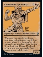 Magic: The Gathering Commander Liara Portyr (Showcase) (418) Near Mint Foil