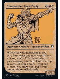 Magic: The Gathering Commander Liara Portyr (Showcase) (418) Near Mint