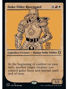 Magic: The Gathering Duke Ulder Ravengard (Showcase) (420) Near Mint