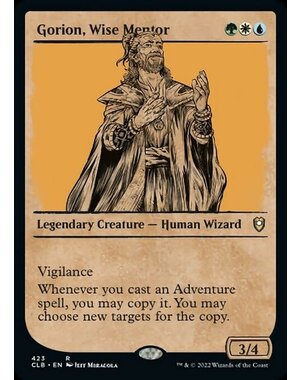 Magic: The Gathering Gorion, Wise Mentor (Showcase) (423) Near Mint