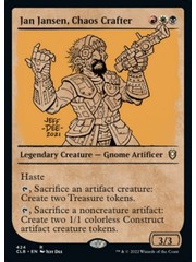Magic: The Gathering Jan Jansen, Chaos Crafter (Showcase) (424) Near Mint