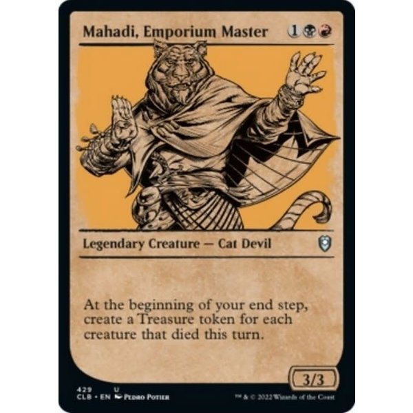 Magic: The Gathering Mahadi, Emporium Master (Showcase) (429) Near Mint Foil
