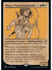 Magic: The Gathering Mazzy, Truesword Paladin (Showcase) (430) Near Mint Foil