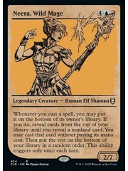 Magic: The Gathering Neera, Wild Mage (Showcase) (434) Near Mint