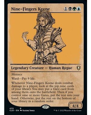 Magic: The Gathering Nine-Fingers Keene (Showcase) (435) Near Mint