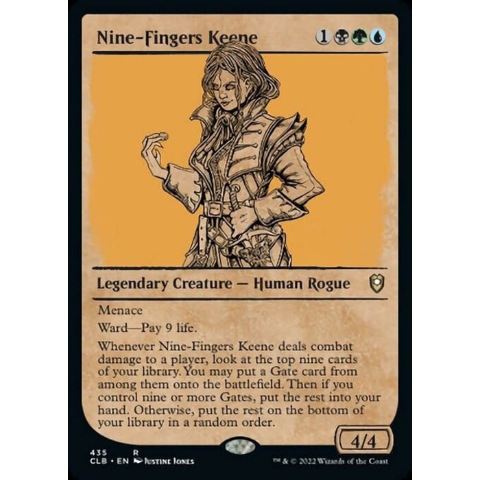 Magic: The Gathering Nine-Fingers Keene (Showcase) (435) Near Mint