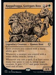 Magic: The Gathering Raggadragga, Goreguts Boss (Showcase) (437) Near Mint