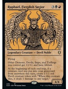 Magic: The Gathering Raphael, Fiendish Savior (Showcase) (438) Near Mint Foil