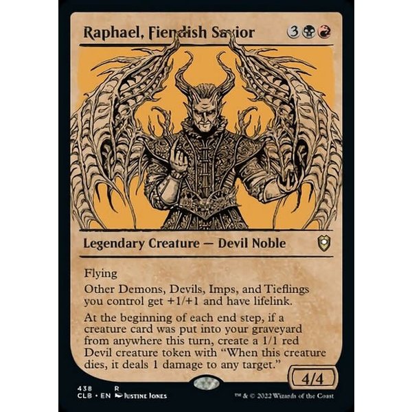 Magic: The Gathering Raphael, Fiendish Savior (Showcase) (438) Near Mint Foil