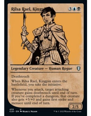 Magic: The Gathering Rilsa Rael, Kingpin (Showcase) (439) Near Mint Foil