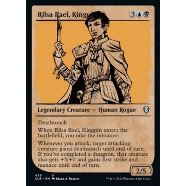 Magic: The Gathering Rilsa Rael, Kingpin (Showcase) (439) Near Mint Foil