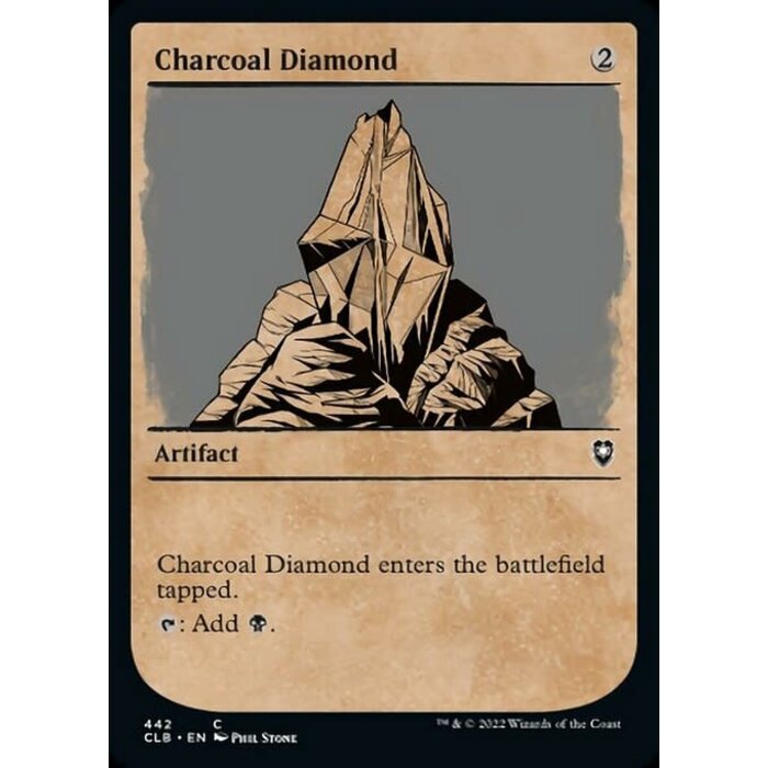 Magic: The Gathering Charcoal Diamond (Showcase) (442) Near Mint Foil