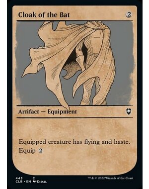 Magic: The Gathering Cloak of the Bat (Showcase) (443) Near Mint Foil