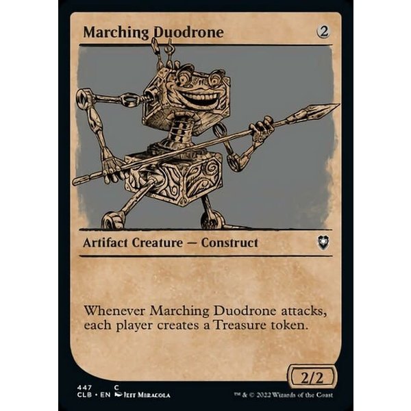 Magic: The Gathering Marching Duodrone (Showcase) (447) Near Mint Foil