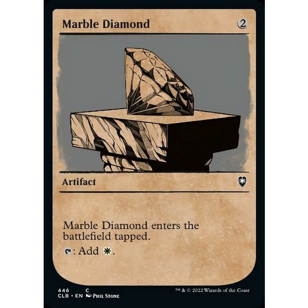 Magic: The Gathering Marble Diamond (Showcase) (446) Near Mint Foil