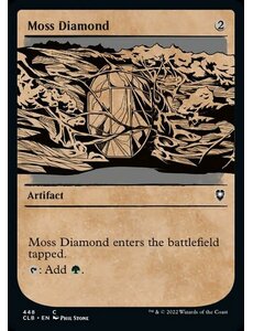 Magic: The Gathering Moss Diamond (Showcase) (448) Near Mint Foil