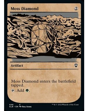 Magic: The Gathering Moss Diamond (Showcase) (448) Near Mint Foil