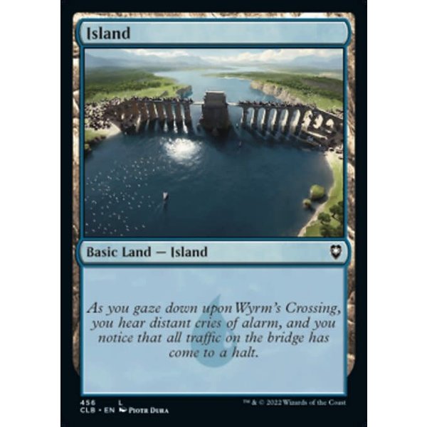 Magic: The Gathering Island (456) Near Mint Foil