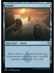 Magic: The Gathering Island (457) Near Mint Foil