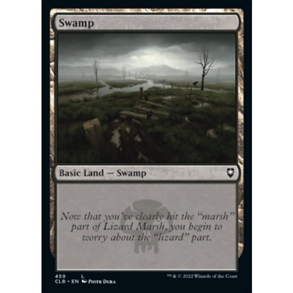 Magic: The Gathering Swamp (459) Near Mint Foil