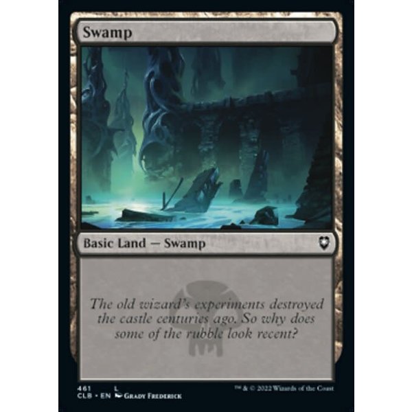 Magic: The Gathering Swamp (461) Near Mint Foil
