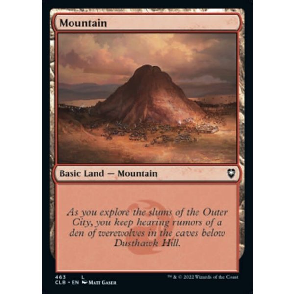 Magic: The Gathering Mountain (463) Near Mint Foil