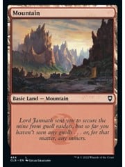 Magic: The Gathering Mountain (464) Near Mint Foil