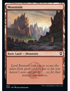 Magic: The Gathering Mountain (464) Near Mint Foil