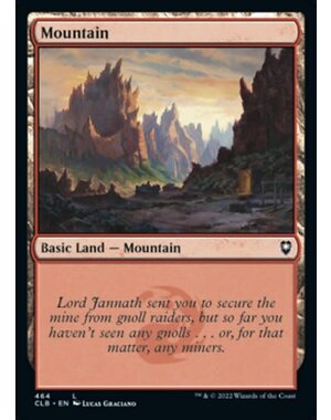 Magic: The Gathering Mountain (464) Near Mint Foil