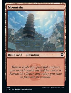 Magic: The Gathering Mountain (465) Near Mint Foil