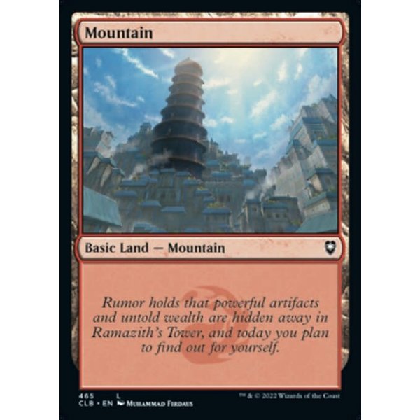 Magic: The Gathering Mountain (465) Near Mint Foil