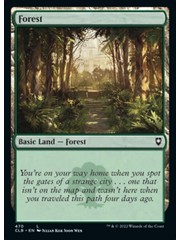 Magic: The Gathering Forest (470) Near Mint Foil