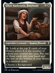 Magic: The Gathering Ellyn Harbreeze, Busybody (Foil Etched) (472) Near Mint Foil