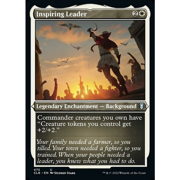 Magic: The Gathering Inspiring Leader (Foil Etched) (475) Near Mint Foil