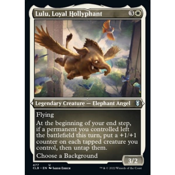 Magic: The Gathering Lulu, Loyal Hollyphant (Foil Etched) (477) Near Mint Foil