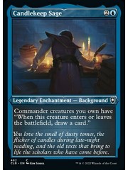 Magic: The Gathering Candlekeep Sage (Foil Etched) (482) Near Mint Foil