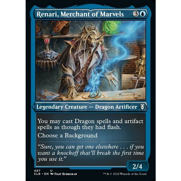 Magic: The Gathering Renari, Merchant of Marvels (Foil Etched) (487) Near Mint Foil