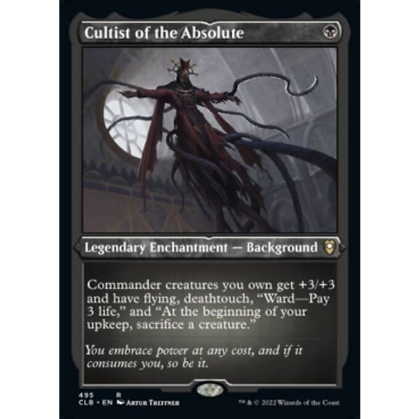 Magic: The Gathering Cultist of the Absolute (Foil Etched) (495) Near Mint Foil