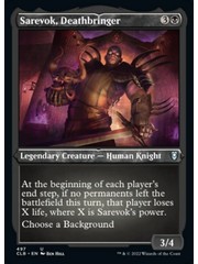 Magic: The Gathering Sarevok, Deathbringer (Foil Etched) (497) Near Mint Foil